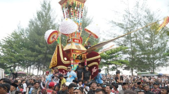 Ritual Adat Hoyak Tabuik Piaman Jadi Magnet Budaya Nasional hingga Internasional